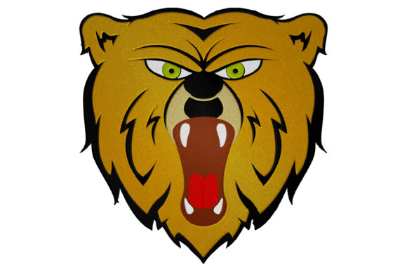 Angry Bear Face: Bold, Sellable & Booth-Ready