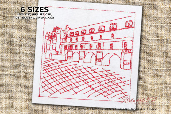 Chateau De Chenonceau Embroidery Review