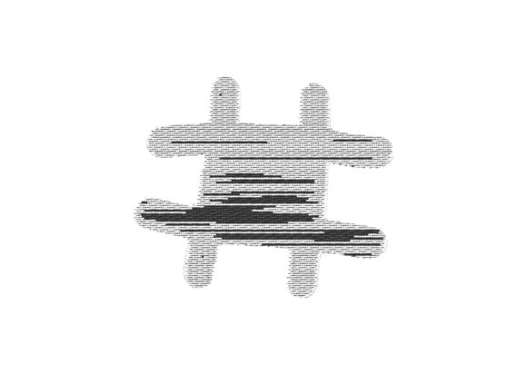 Hashtag: A Modern Shape for Seasonal Stitching