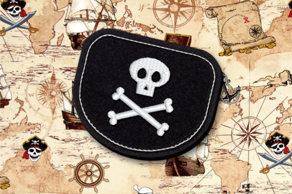Pirate Patch Applique