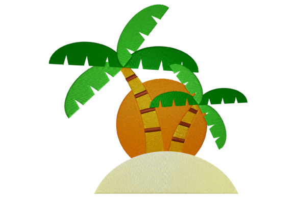 Summer Island Embroidery Design: A Designer's Review