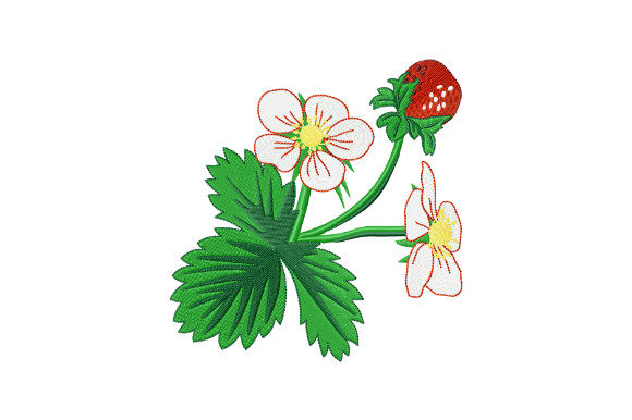 Wild Strawberry Embroidery Design: A Craft Fair Review